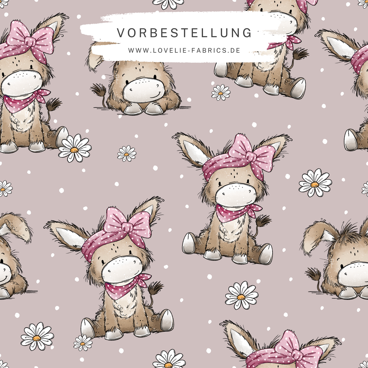 Vorbestellung: Esel Tag Rose