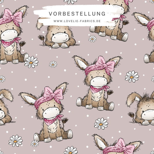 Vorbestellung: Esel Tag Rose