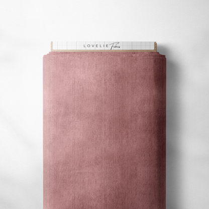 French Terry Kombi Denim Rose