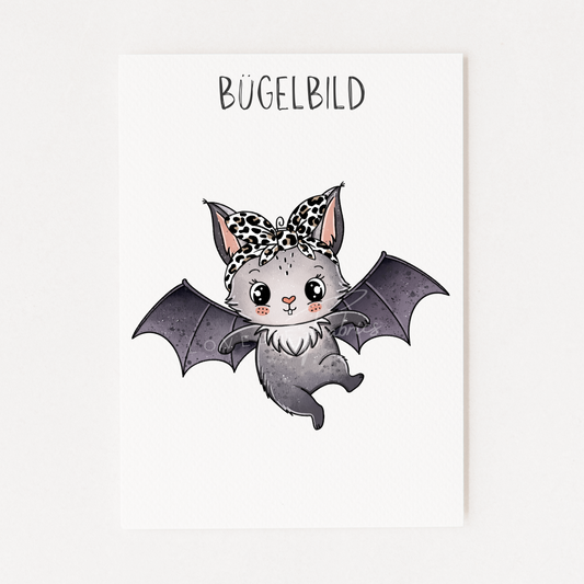 Bügelbild Fledi Fussel