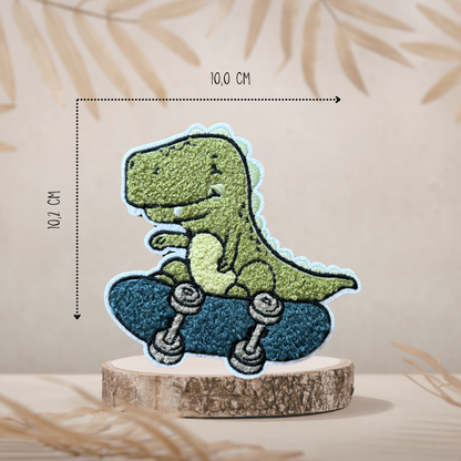 Chenille Patch Skate Rex