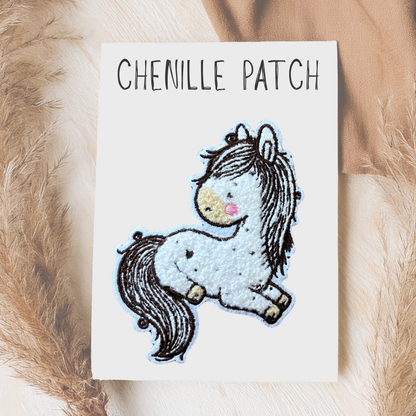 Chenille Patch Pferdchen