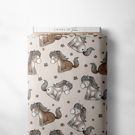 French Terry Pia Pony