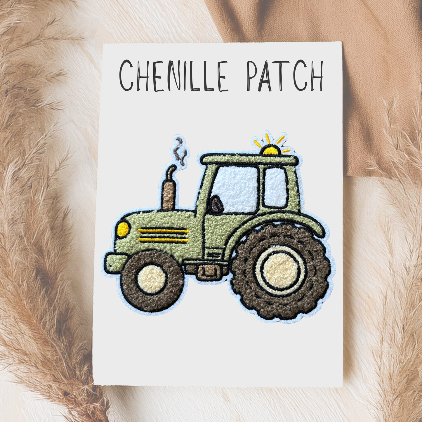Chenille Patch Traktor