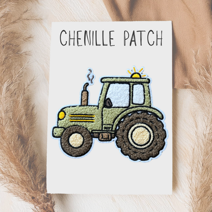 Chenille Patch Traktor