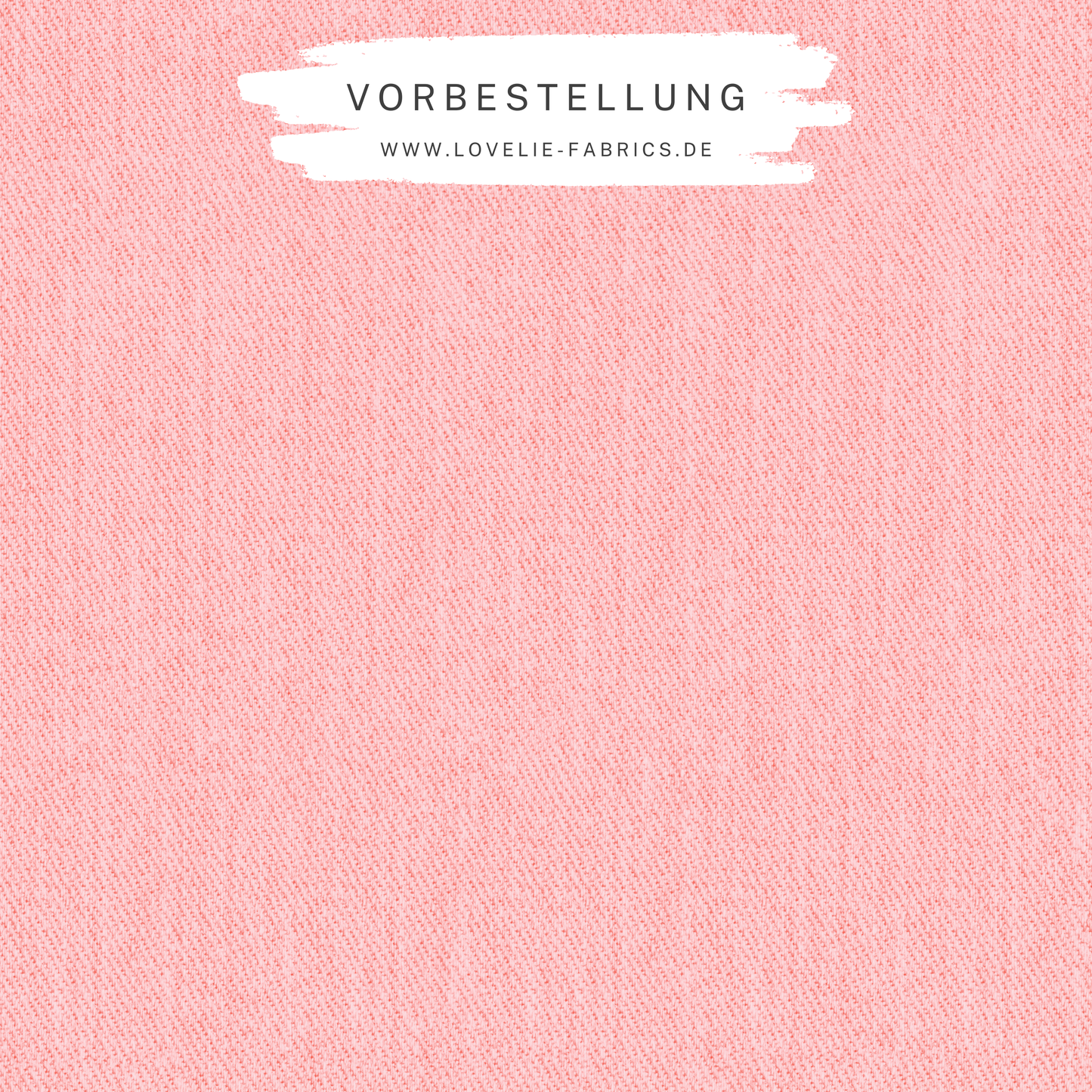 Vorbestellung: Bio French Terry Denim Light Pink