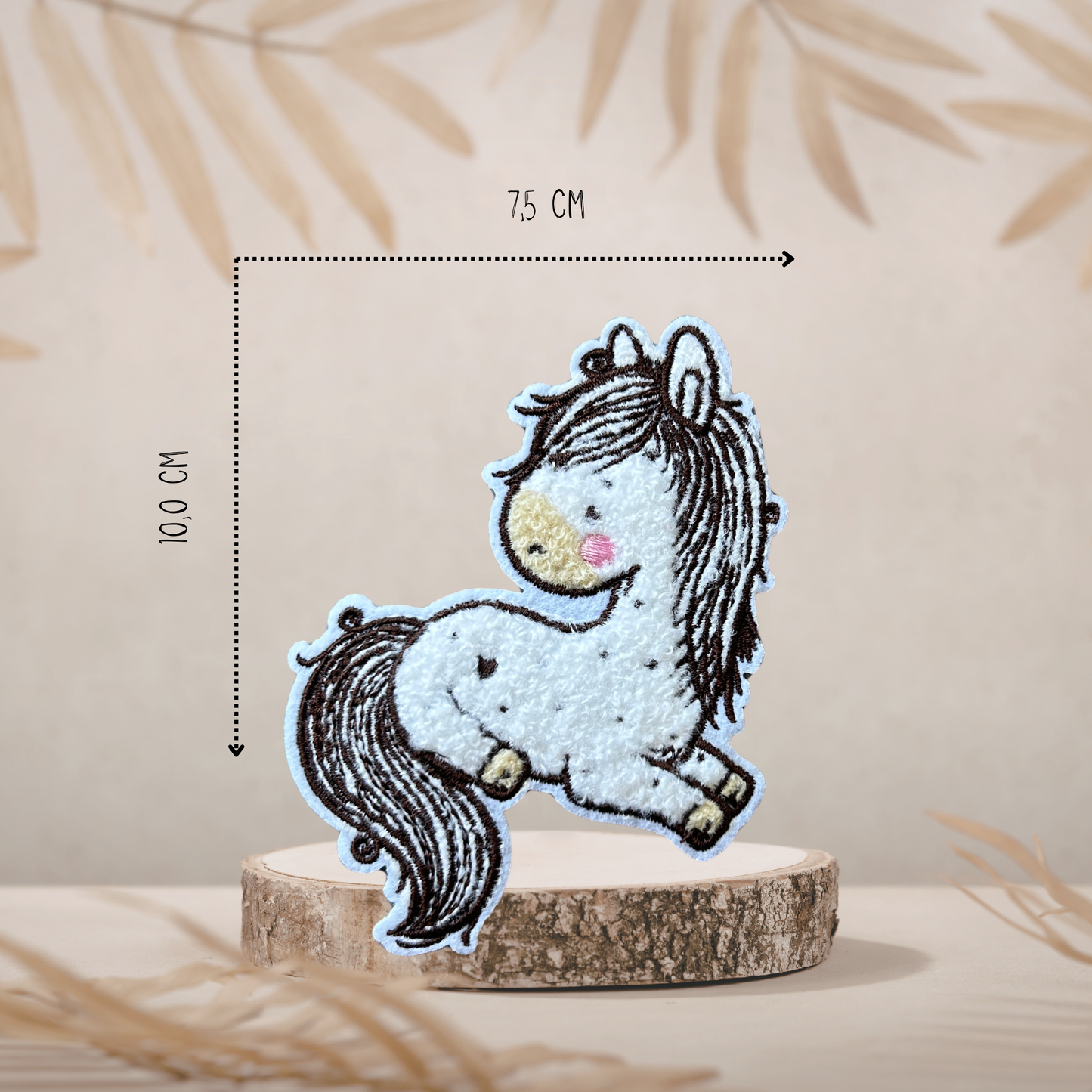 Chenille Patch Pferdchen