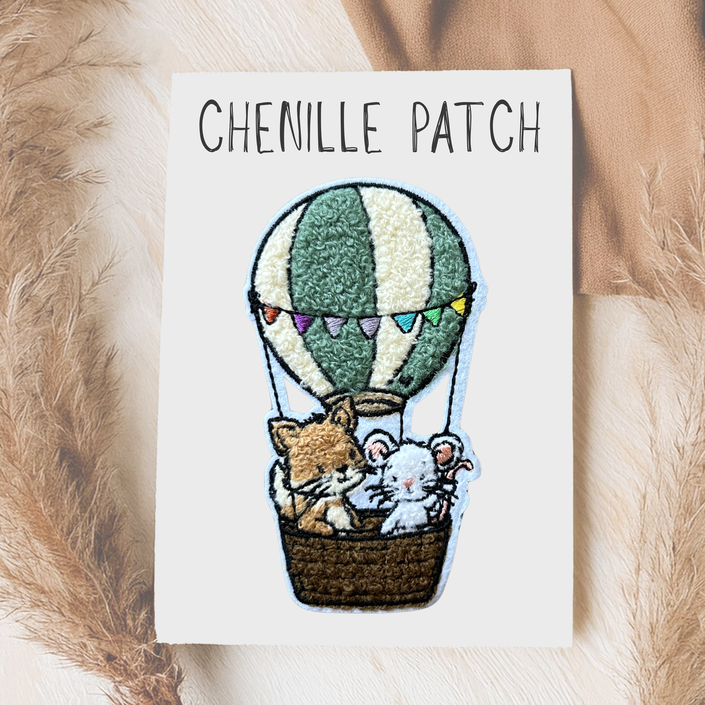 Chenille Patch Ballonfahrt