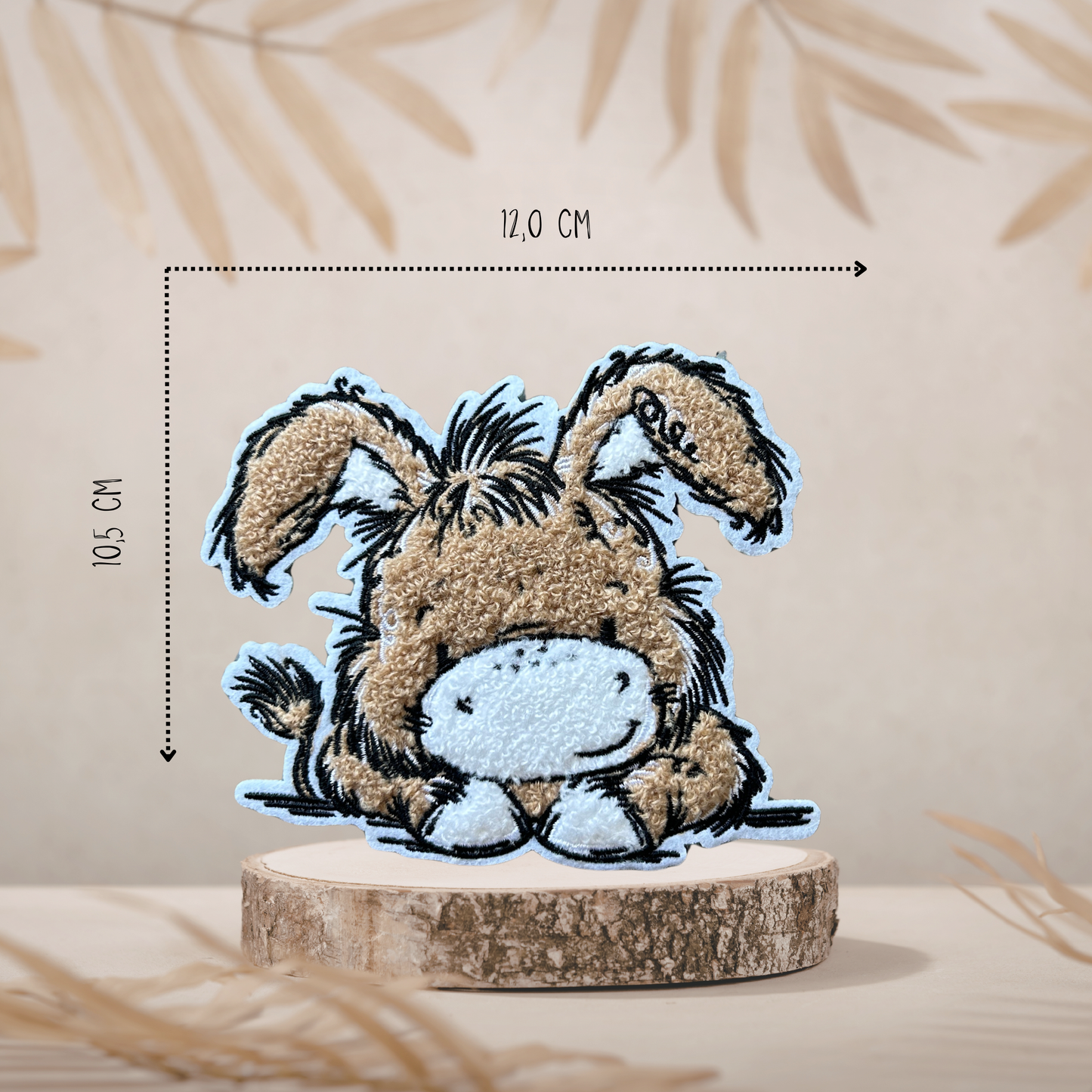 Chenille Patch Eselchen
