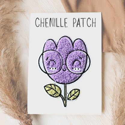 Chenille Patch Flower Baby