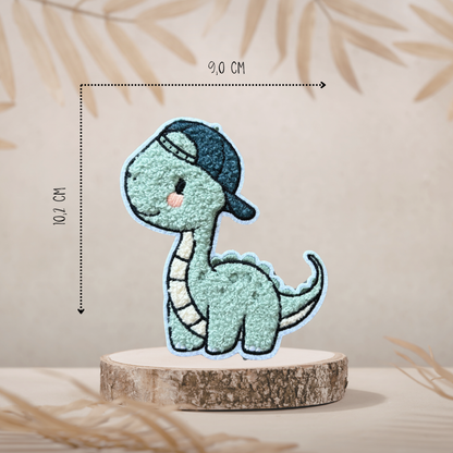 Chenille Patch Dino Cool