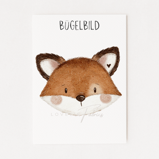 Bügelbild Fuchs