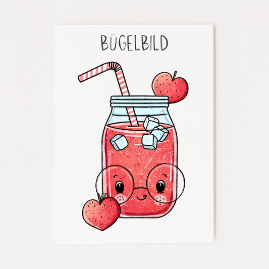 Bügelbild Summerdrink