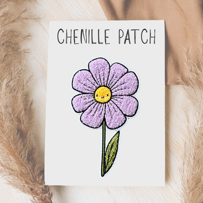Chenille Patch Blumenliebe