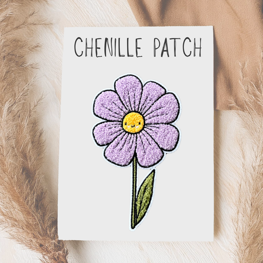 Chenille Patch Blumenliebe