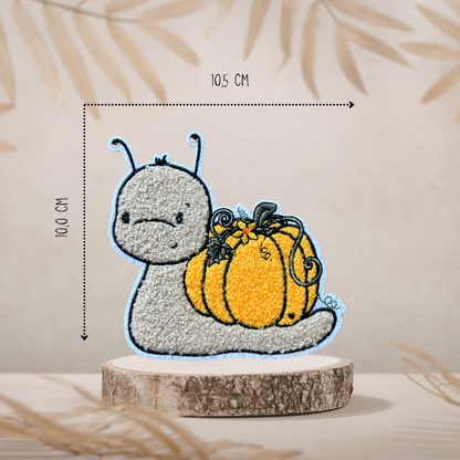 Chenille Patch Herbstschnecke