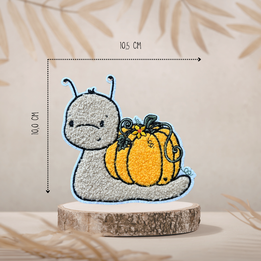 Chenille Patch Herbstschnecke
