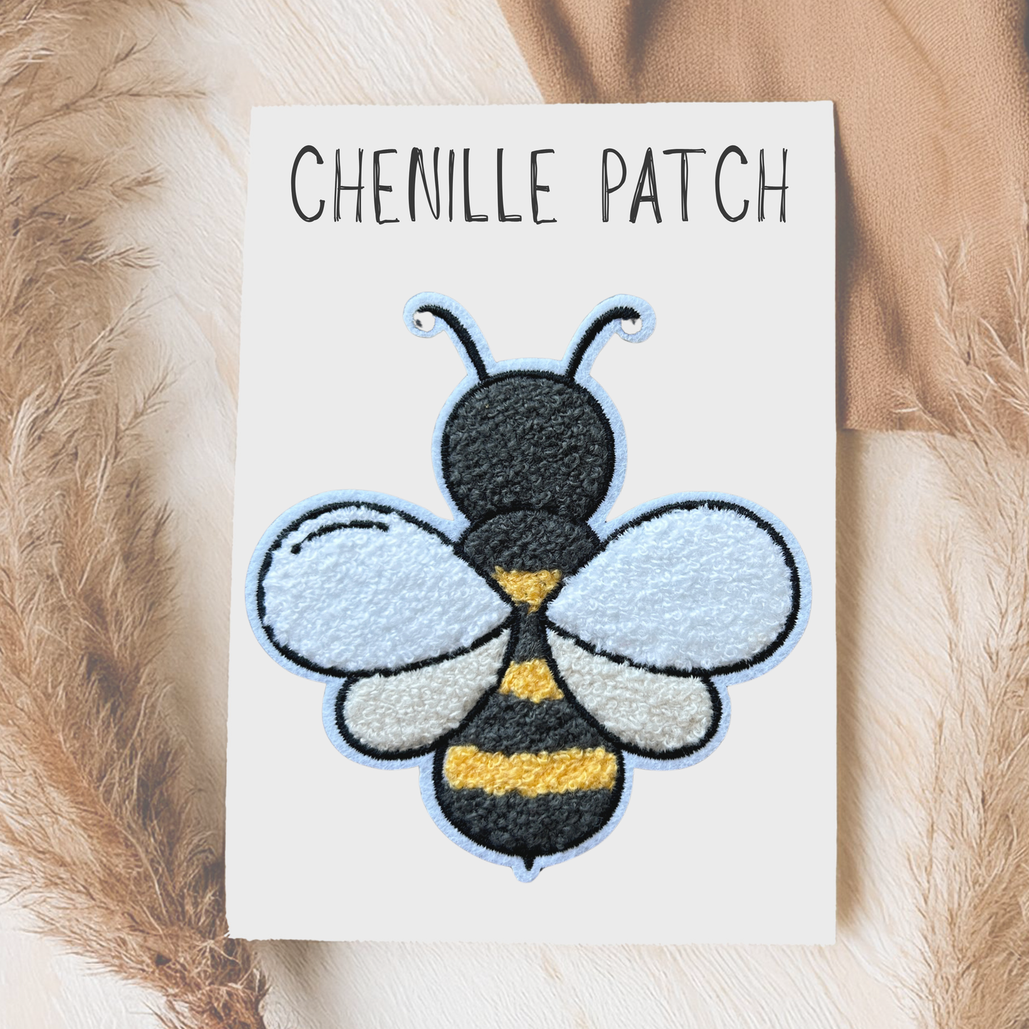 Chenille Patch Bienchen