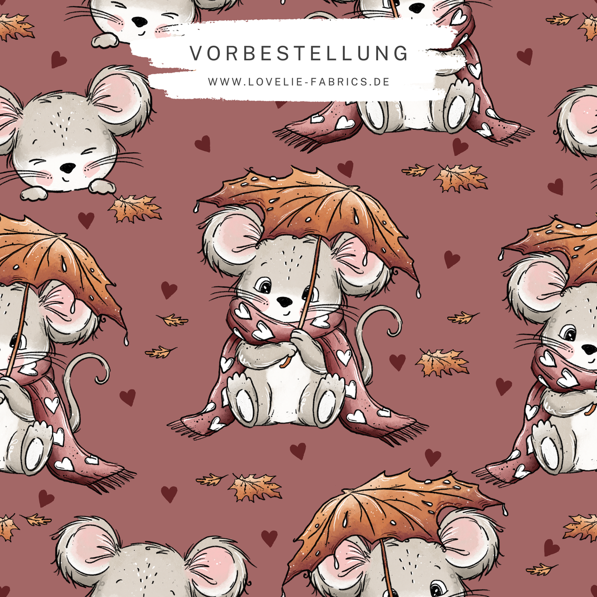 Vorbestellung Softshell: Herbst Maus Mauve