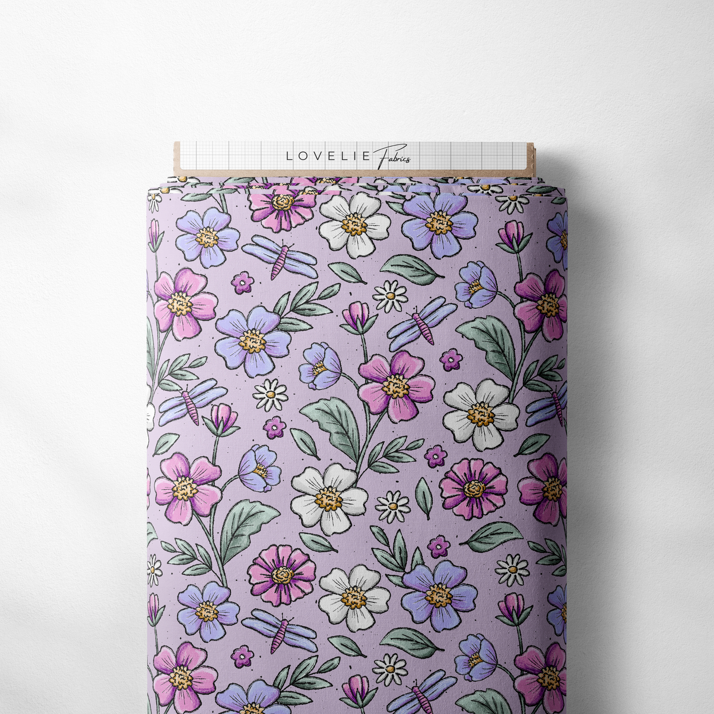 Bio Jersey Blumen Love