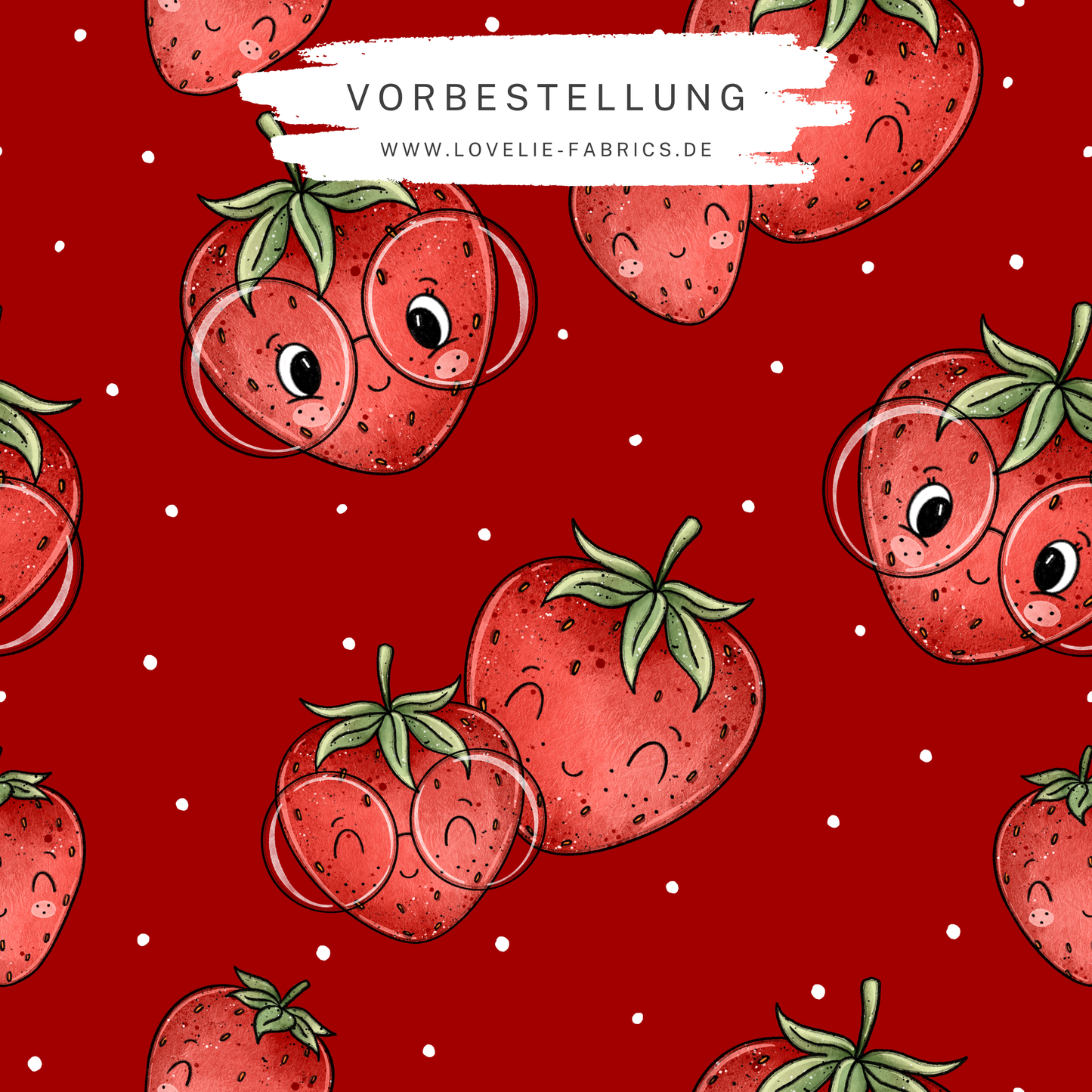 Vorbestellung: Ribjersey Erdbeerlein