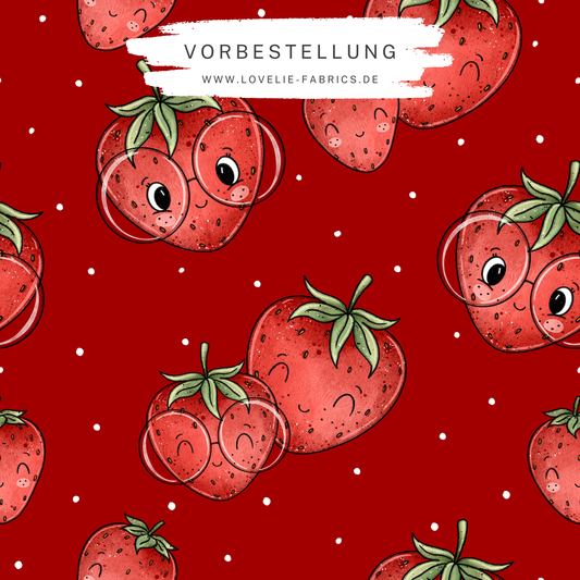 Vorbestellung: Ribjersey Erdbeerlein