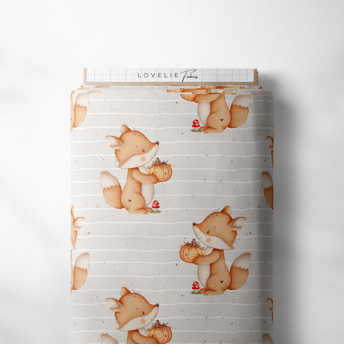 Waffeljersey Fuchs