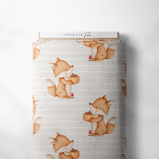 Waffeljersey Fuchs
