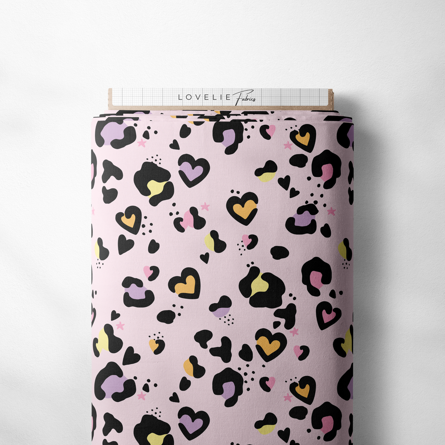 Ribjersey LeoLove Pastell Rosa