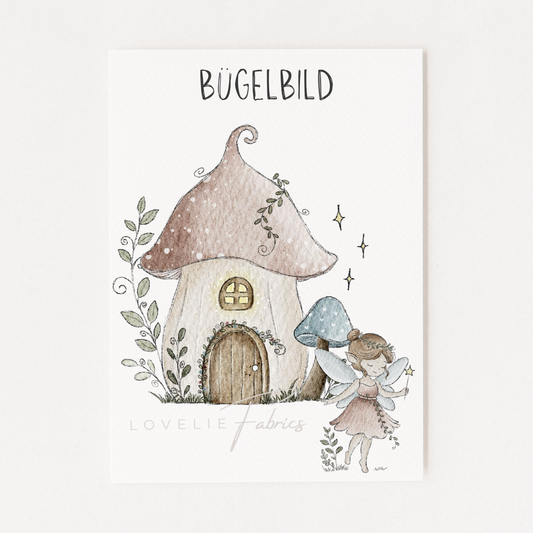 Bügelbild Feenwald