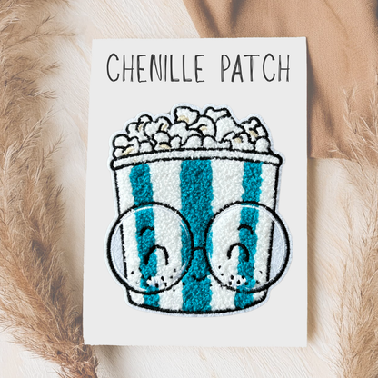 Chenille Patch Popcorn Box