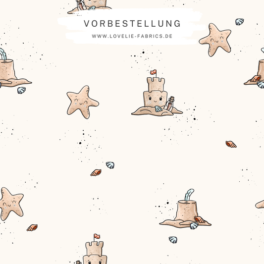 Vorbestellung: Strech-Frottee Strandtag