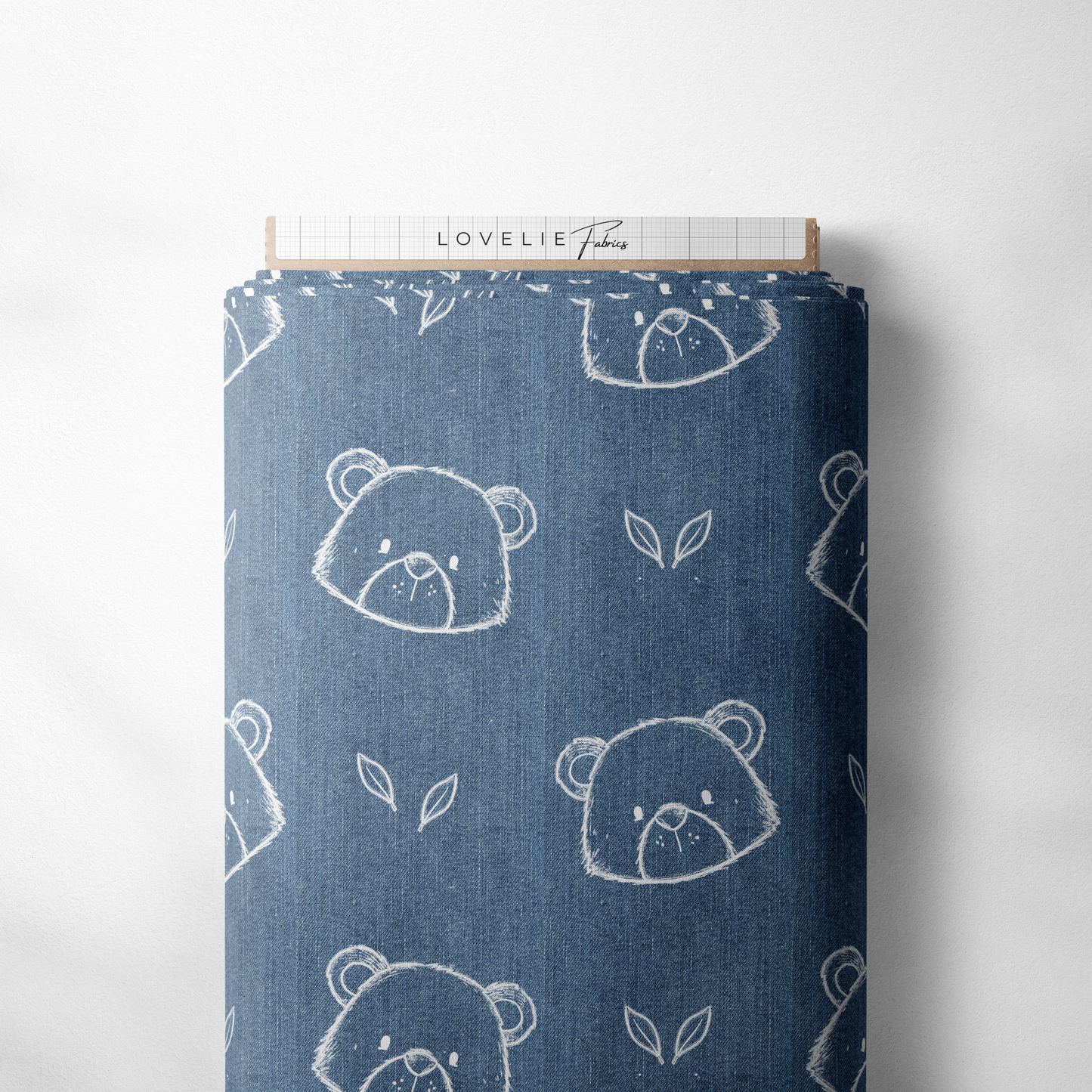 Jersey Denim Bärchen