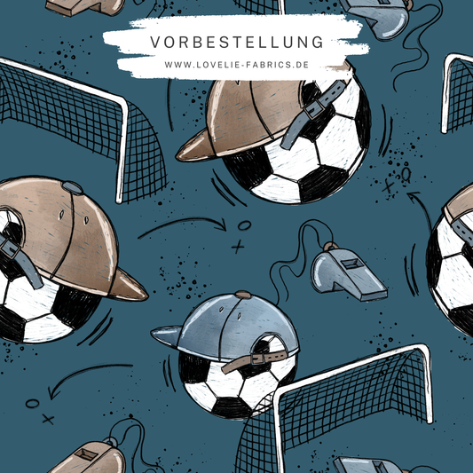 Vorbestellung: Fußball Scratch Blue