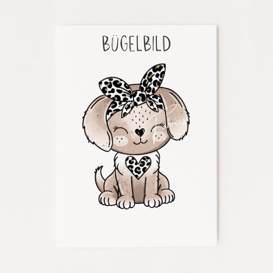 Bügelbild Leo Dogy
