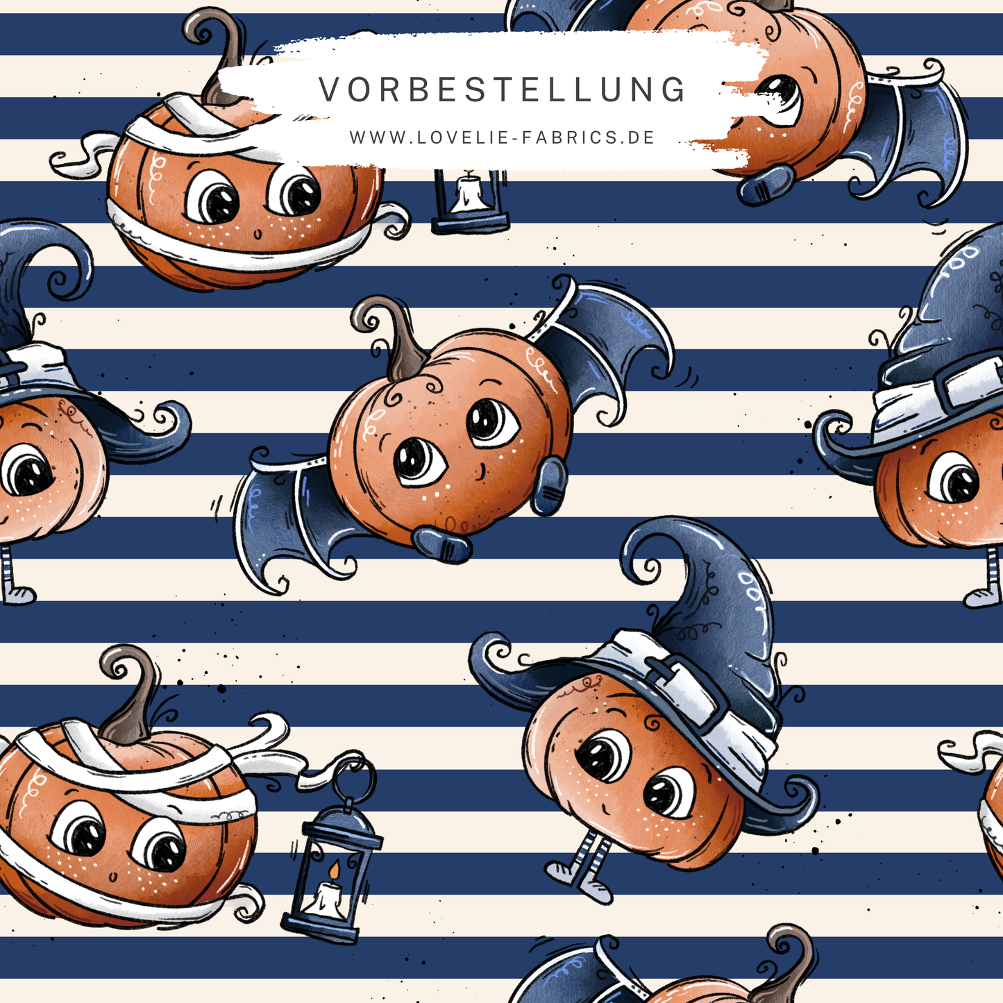Vorbestellung: Kürbis Team Stripes