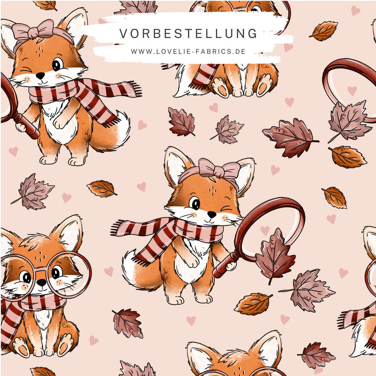 Vorbestellung: Fuchs Suche Rose