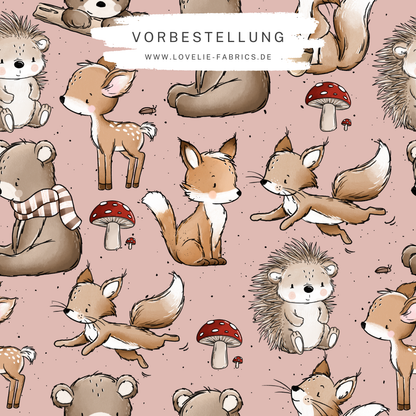 Vorbestellung: Waldtiere Rose
