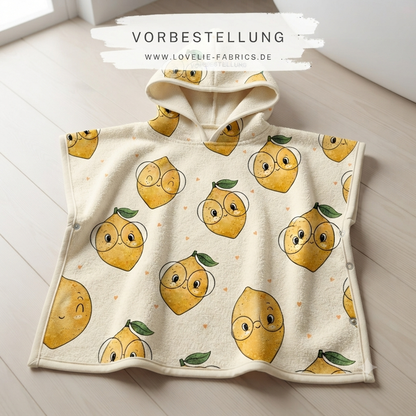 Vorbestellung: Strech-Frottee Zitrönchen