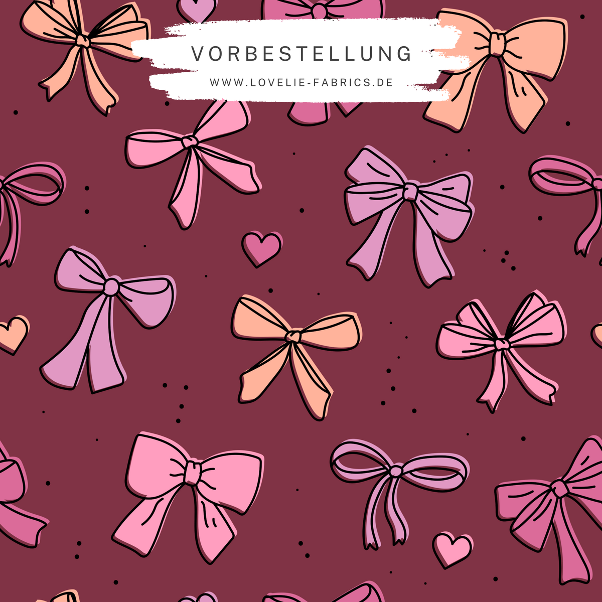 Vorbestellung: Schleifchen Rot