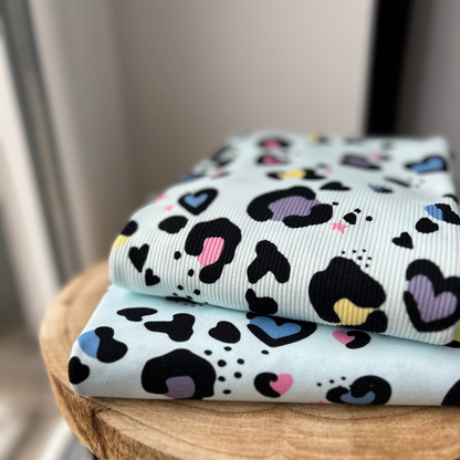 Ribjersey LeoLove Babyblau