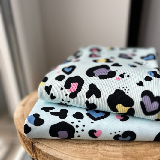 Ribjersey LeoLove Babyblau