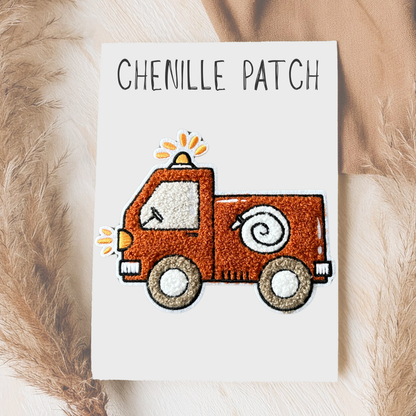Chenille Patch Feuerwehr