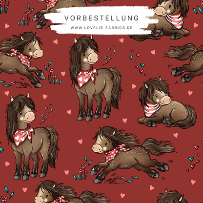 Vorbestellung: Pferde Horde Rot