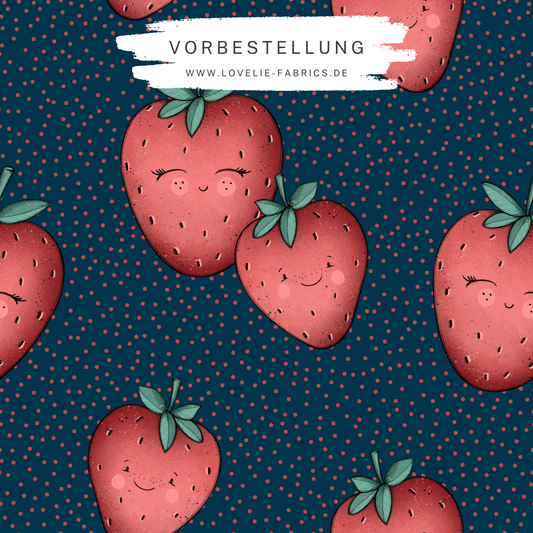 Vorbestellung: Erdbeer Team Dunkelblau