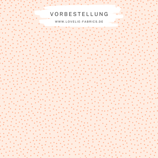 Vorbestellung: Pünktchen Kombi Peach