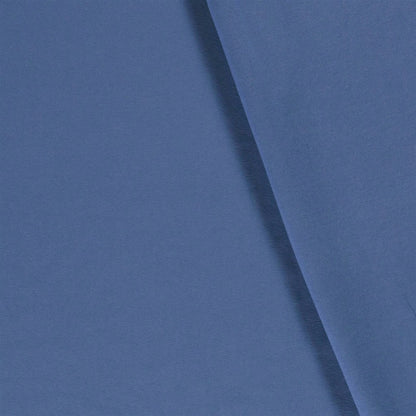 Baumwolljersey Seeblau